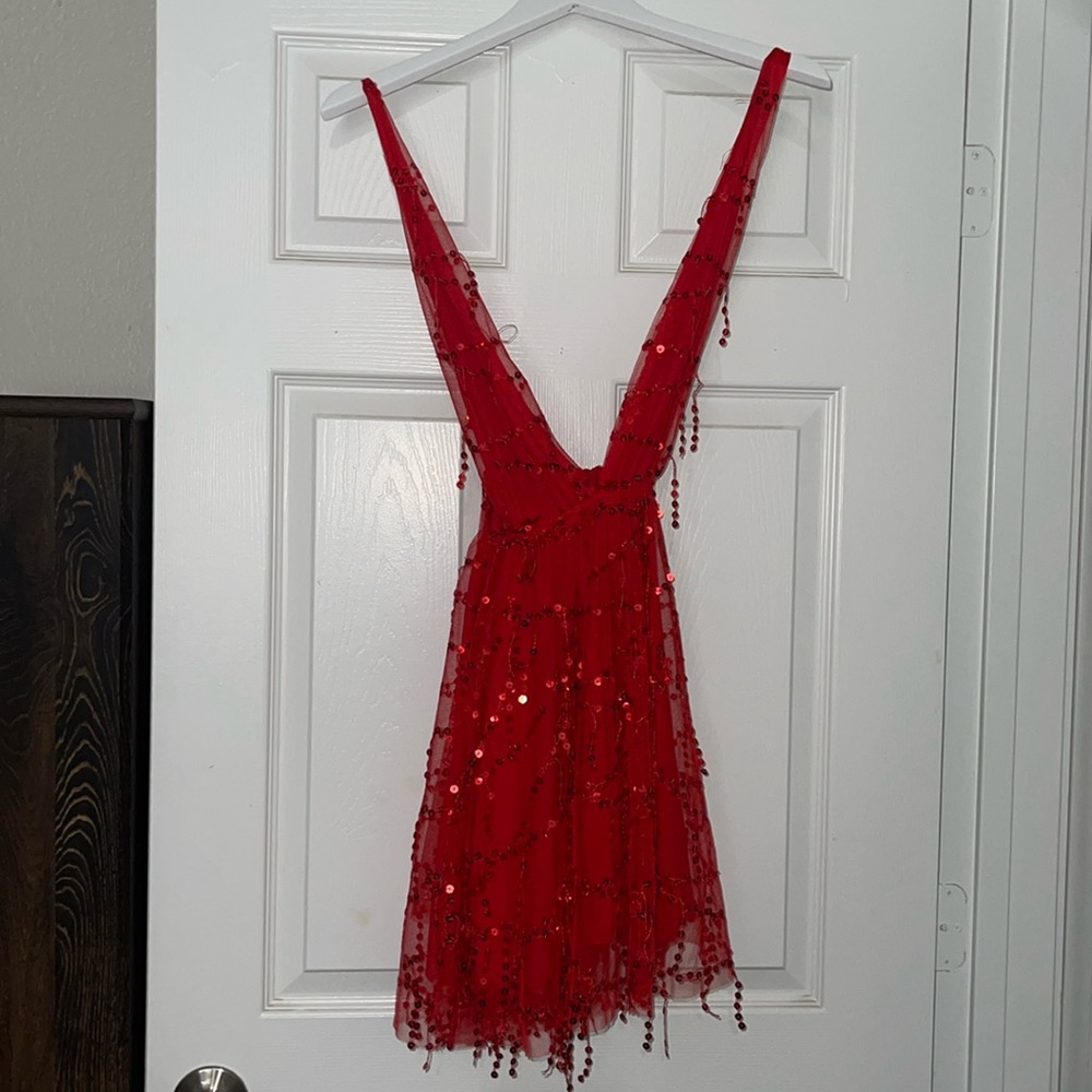 Red Cocktail Dress